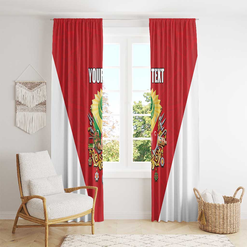Personalized Ottoman Empire 1299-1922 Window Curtain Flag Color Inspiration - Wonder Print Shop