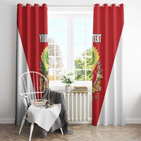 Personalized Ottoman Empire 1299-1922 Window Curtain Flag Color Inspiration - Wonder Print Shop