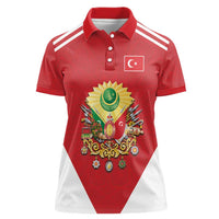 Personalized Ottoman Empire 1299-1922 Women Polo Shirt Flag Color Inspiration - Wonder Print Shop