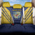 Personalized Swedish Empire 1611-1721 Back Car Seat Cover Flag Color Inspiration - Wonder Print Shop