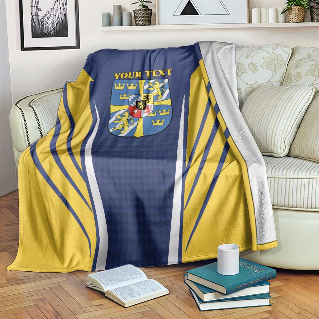 Personalized Swedish Empire 1611-1721 Blanket Flag Color Inspiration - Wonder Print Shop
