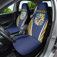 Personalized Swedish Empire 1611-1721 Car Seat Cover Flag Color Inspiration - Wonder Print Shop