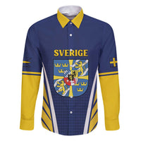 Personalized Swedish Empire 1611-1721 Family Matching Puletasi and Hawaiian Shirt Flag Color Inspiration - Wonder Print Shop