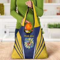 Personalized Swedish Empire 1611-1721 Grocery Bag Flag Color Inspiration - Wonder Print Shop