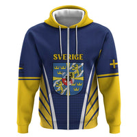 Personalized Swedish Empire 1611-1721 Hoodie Flag Color Inspiration - Wonder Print Shop
