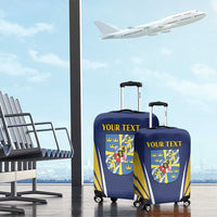 Personalized Swedish Empire 1611-1721 Luggage Cover Flag Color Inspiration - Wonder Print Shop