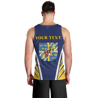 Personalized Swedish Empire 1611-1721 Men Tank Top Flag Color Inspiration - Wonder Print Shop