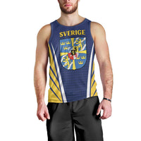 Personalized Swedish Empire 1611-1721 Men Tank Top Flag Color Inspiration - Wonder Print Shop