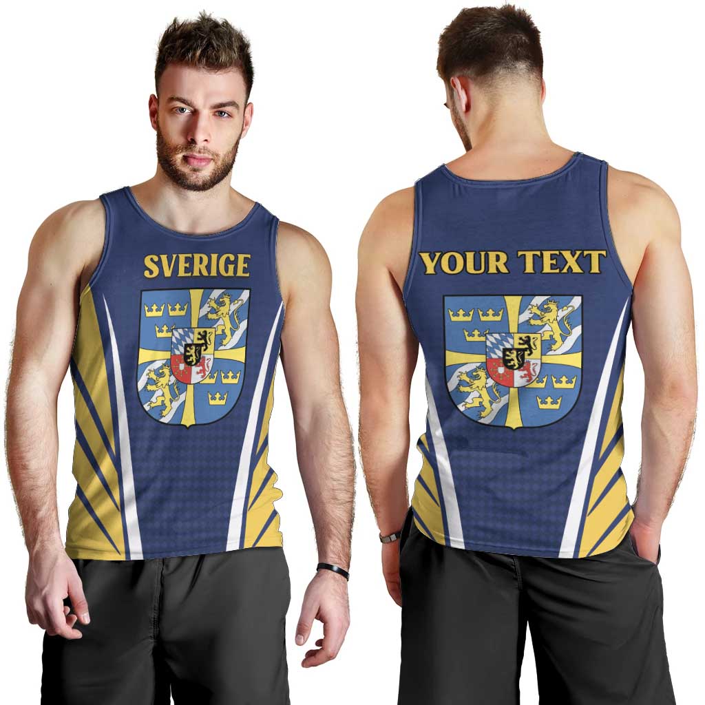 Personalized Swedish Empire 1611-1721 Men Tank Top Flag Color Inspiration - Wonder Print Shop