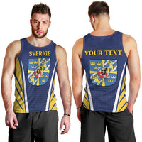 Personalized Swedish Empire 1611-1721 Men Tank Top Flag Color Inspiration - Wonder Print Shop