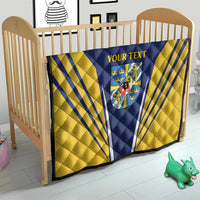 Personalized Swedish Empire 1611-1721 Quilt Flag Color Inspiration - Wonder Print Shop