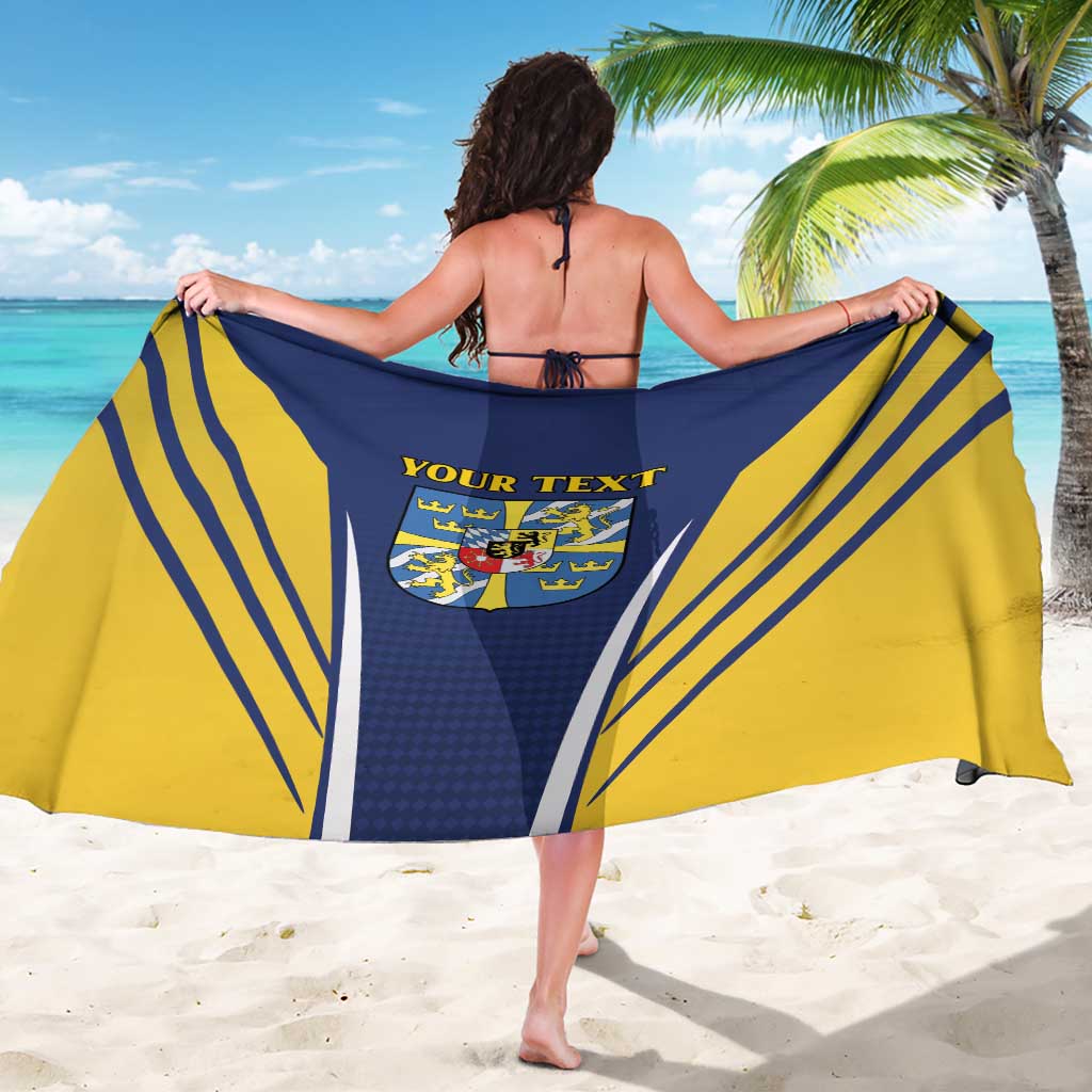 Personalized Swedish Empire 1611-1721 Sarong Flag Color Inspiration - Wonder Print Shop