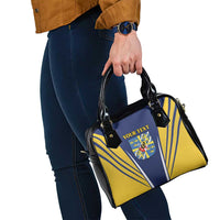 Personalized Swedish Empire 1611-1721 Shoulder Handbag Flag Color Inspiration - Wonder Print Shop