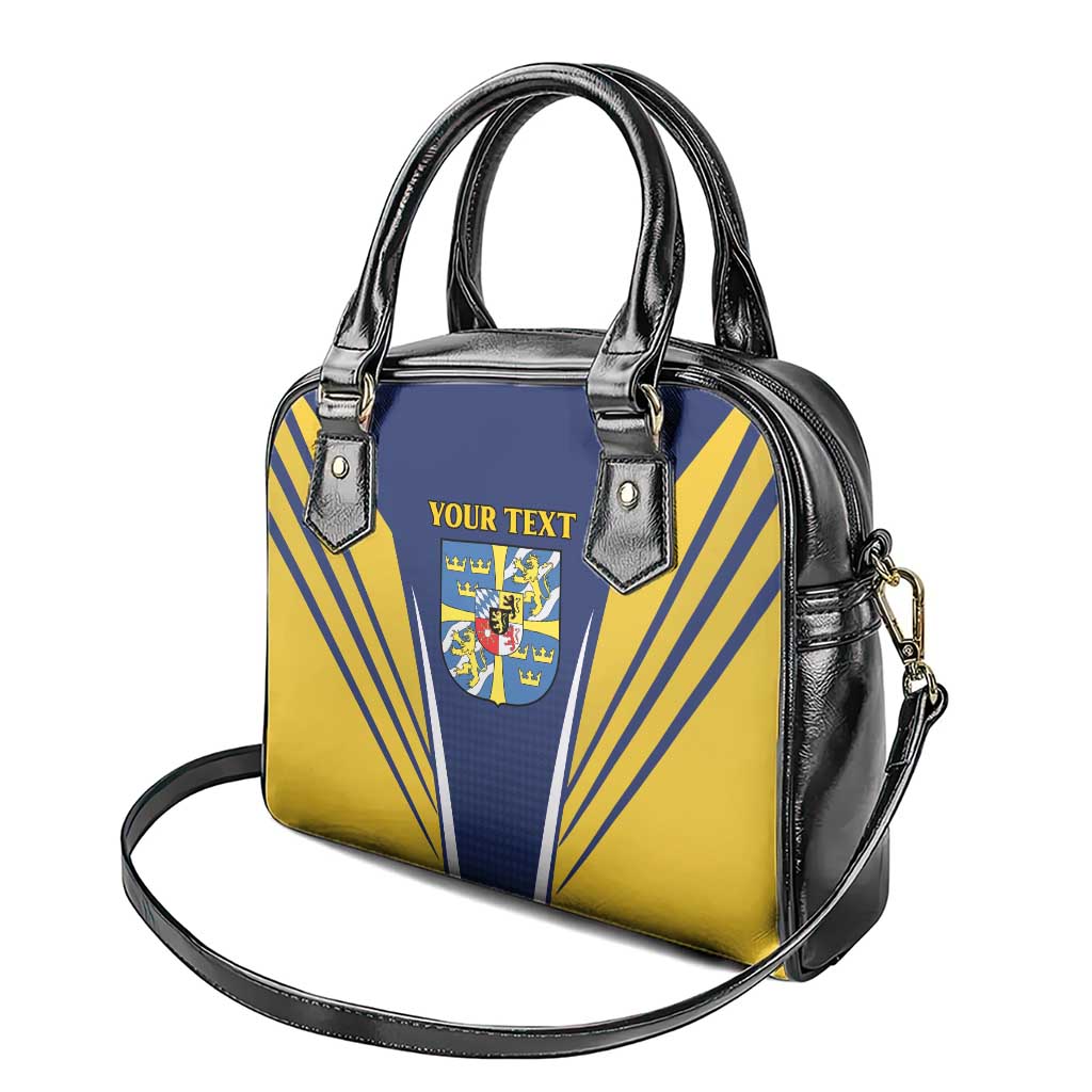 Personalized Swedish Empire 1611-1721 Shoulder Handbag Flag Color Inspiration - Wonder Print Shop