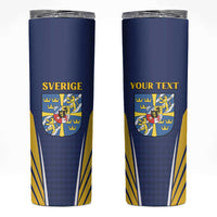 Personalized Swedish Empire 1611-1721 Skinny Tumbler Flag Color Inspiration - Wonder Print Shop