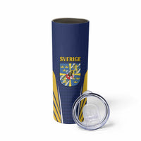 Personalized Swedish Empire 1611-1721 Skinny Tumbler Flag Color Inspiration - Wonder Print Shop