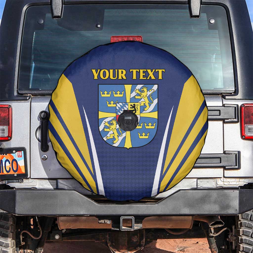 Personalized Swedish Empire 1611-1721 Spare Tire Cover Flag Color Inspiration - Wonder Print Shop