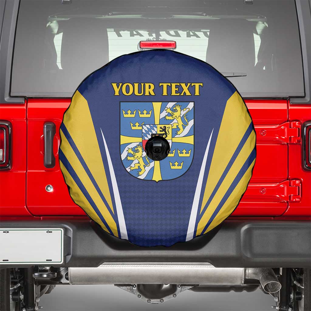 Personalized Swedish Empire 1611-1721 Spare Tire Cover Flag Color Inspiration - Wonder Print Shop