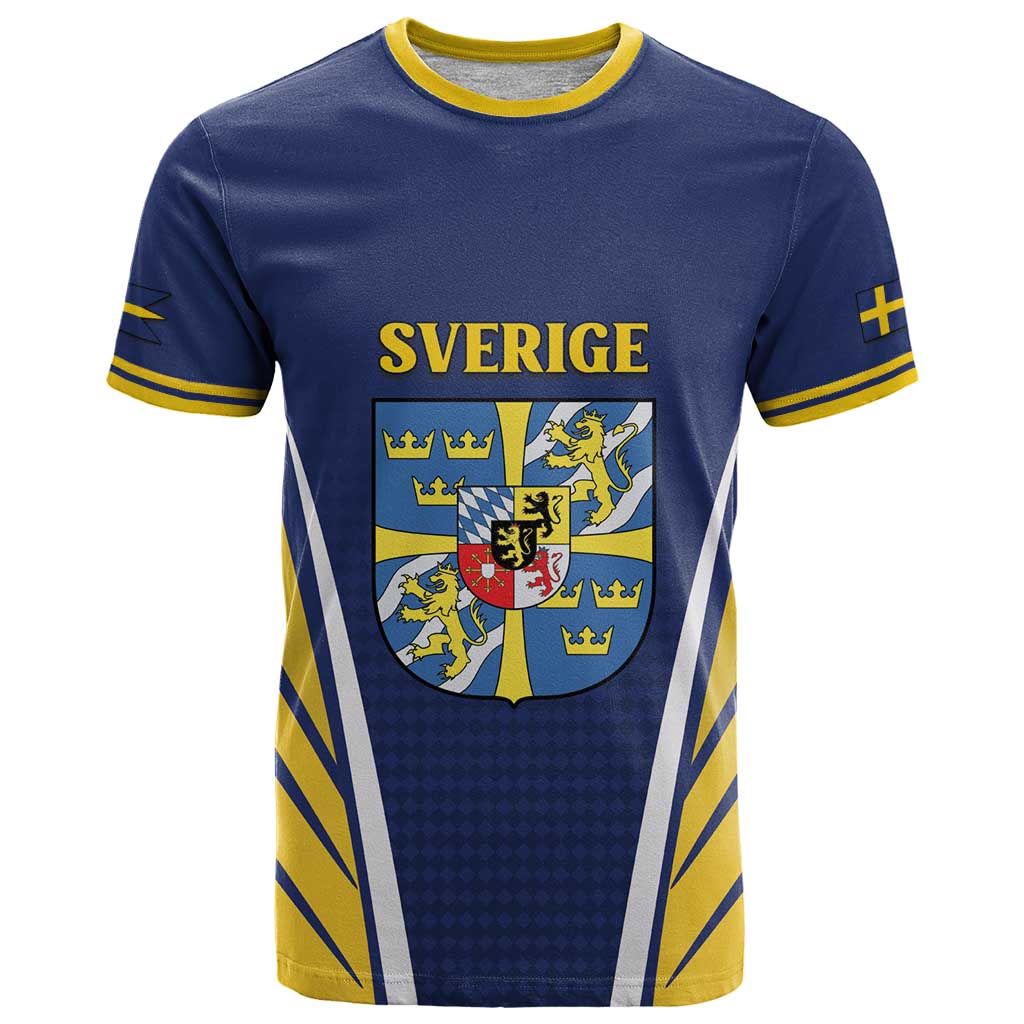Personalized Swedish Empire 1611-1721 T Shirt Flag Color Inspiration - Wonder Print Shop