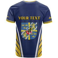 Personalized Swedish Empire 1611-1721 T Shirt Flag Color Inspiration - Wonder Print Shop