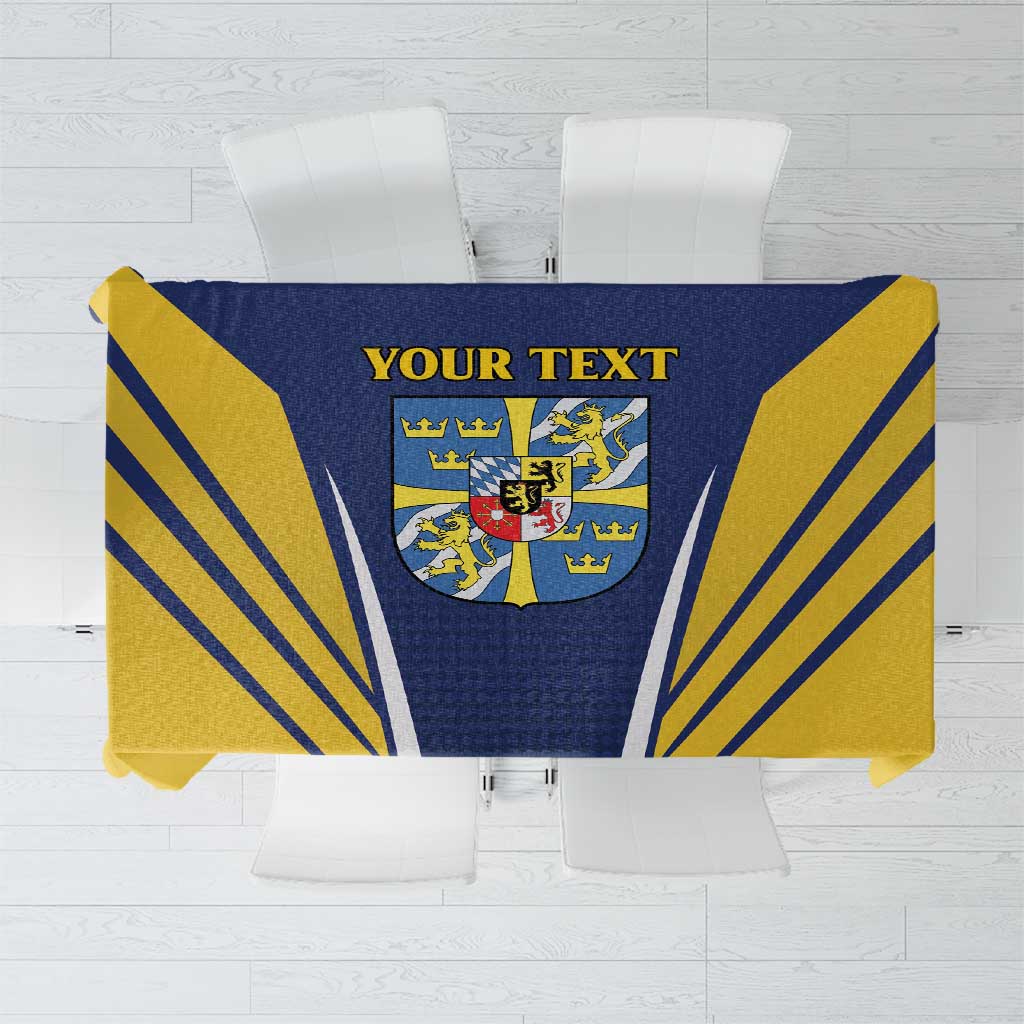 Personalized Swedish Empire 1611-1721 Tablecloth Flag Color Inspiration - Wonder Print Shop