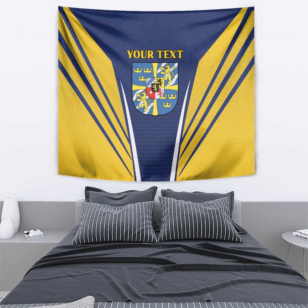 Personalized Swedish Empire 1611-1721 Tapestry Flag Color Inspiration - Wonder Print Shop