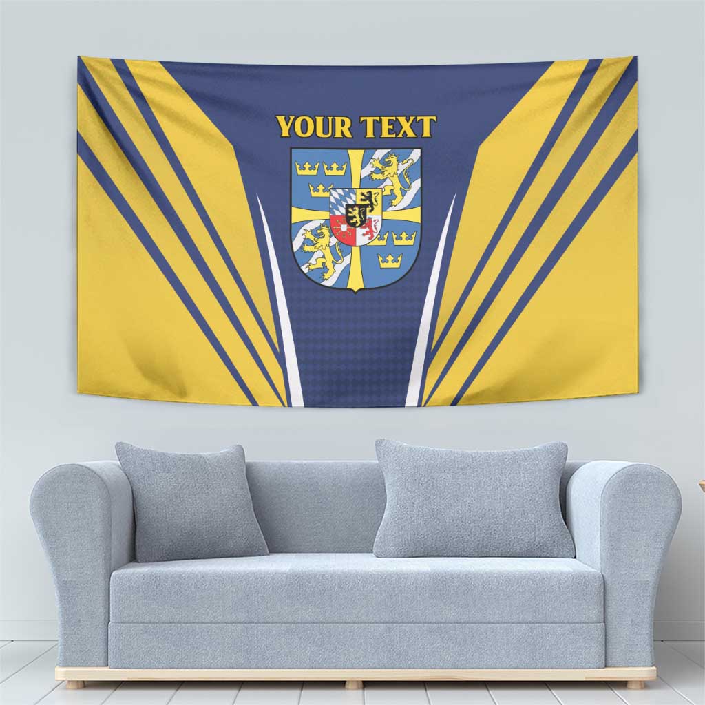 Personalized Swedish Empire 1611-1721 Tapestry Flag Color Inspiration - Wonder Print Shop