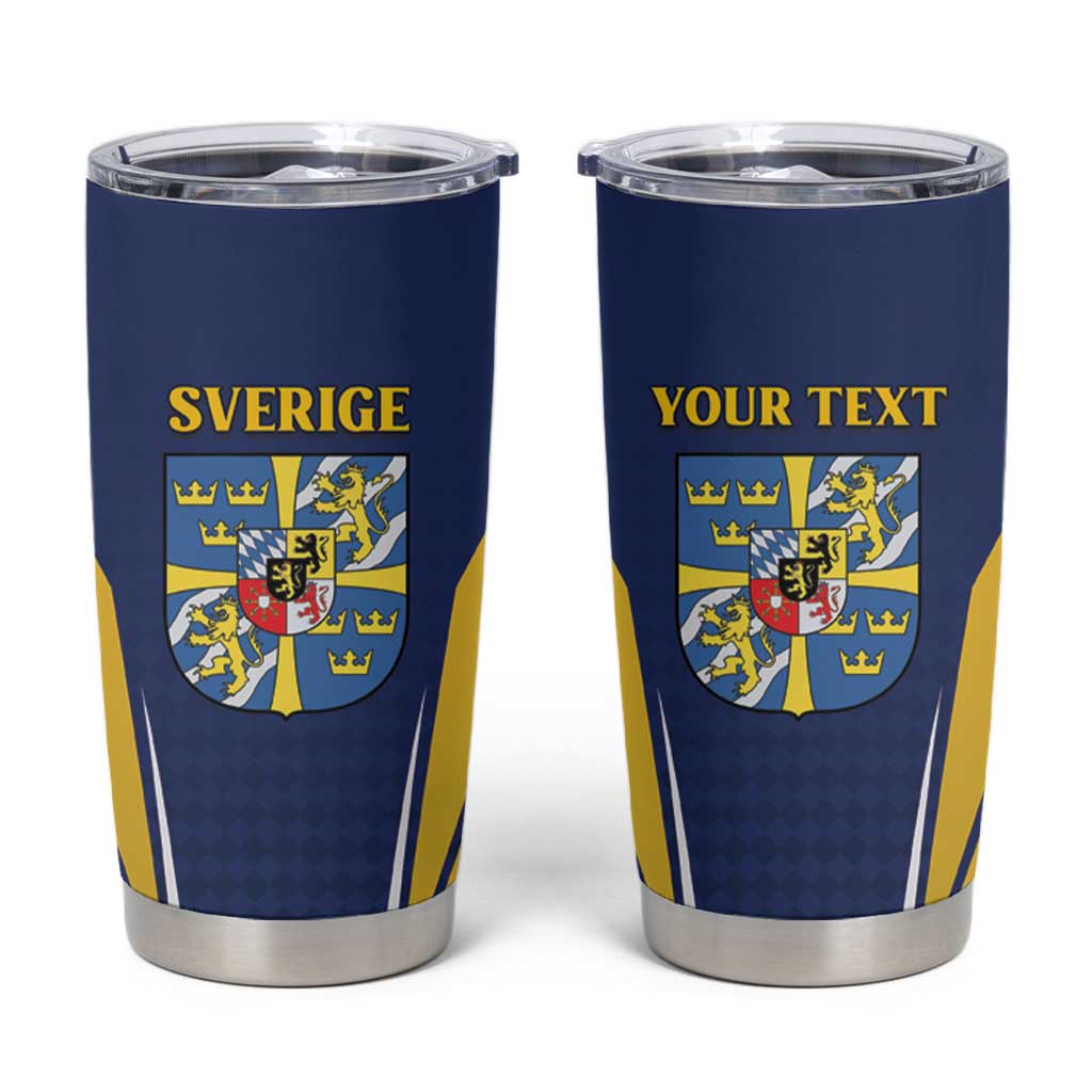 Personalized Swedish Empire 1611-1721 Tumbler Cup Flag Color Inspiration - Wonder Print Shop