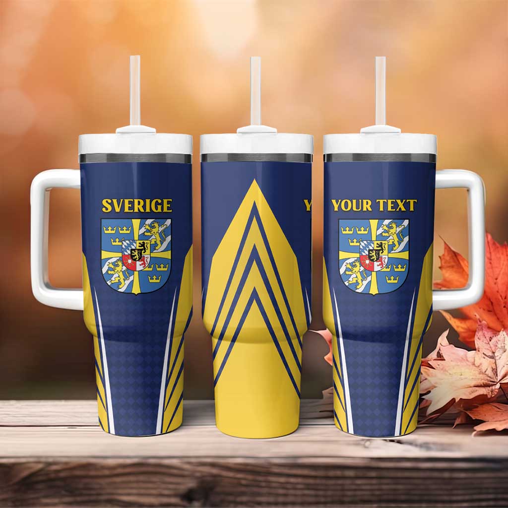 Personalized Swedish Empire 1611-1721 Tumbler With Handle Flag Color Inspiration - Wonder Print Shop
