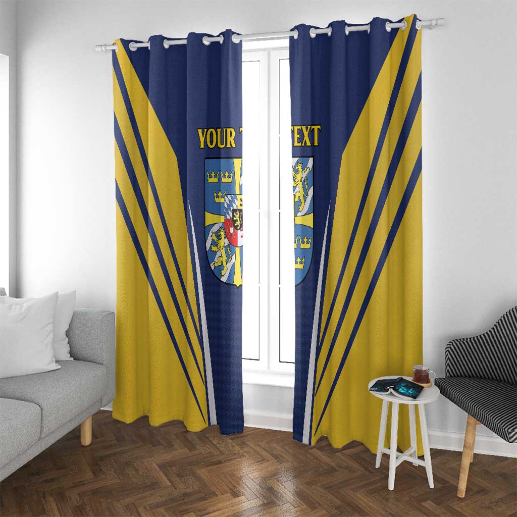 Personalized Swedish Empire 1611-1721 Window Curtain Flag Color Inspiration - Wonder Print Shop