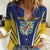 Personalized Swedish Empire 1611-1721 Women Casual Shirt Flag Color Inspiration - Wonder Print Shop