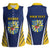 Personalized Swedish Empire 1611-1721 Women Sleeveless Polo Shirt Flag Color Inspiration - Wonder Print Shop