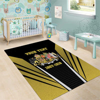 Personalized Austro-Hungarian Empire 1867-1918 Area Rug Flag Color Inspiration - Wonder Print Shop