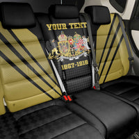 Personalized Austro-Hungarian Empire 1867-1918 Back Car Seat Cover Flag Color Inspiration - Wonder Print Shop
