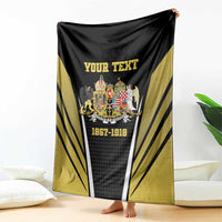 Personalized Austro-Hungarian Empire 1867-1918 Blanket Flag Color Inspiration - Wonder Print Shop