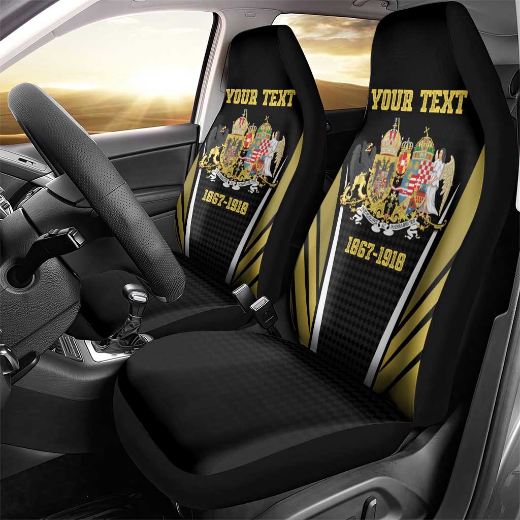 Personalized Austro-Hungarian Empire 1867-1918 Car Seat Cover Flag Color Inspiration - Wonder Print Shop