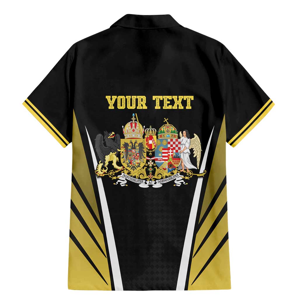 Personalized Austro-Hungarian Empire 1867-1918 Family Matching Mermaid Dress and Hawaiian Shirt Flag Color Inspiration - Wonder Print Shop