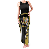 Personalized Austro-Hungarian Empire 1867-1918 Family Matching Tank Maxi Dress and Hawaiian Shirt Flag Color Inspiration - Wonder Print Shop