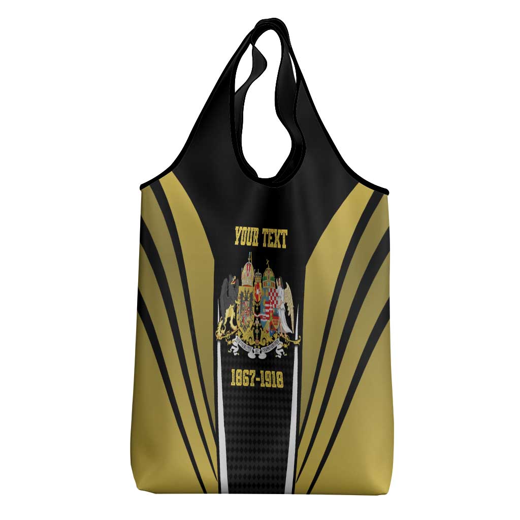 Personalized Austro-Hungarian Empire 1867-1918 Grocery Bag Flag Color Inspiration - Wonder Print Shop