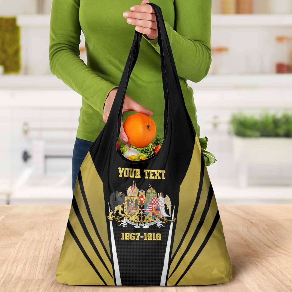 Personalized Austro-Hungarian Empire 1867-1918 Grocery Bag Flag Color Inspiration - Wonder Print Shop
