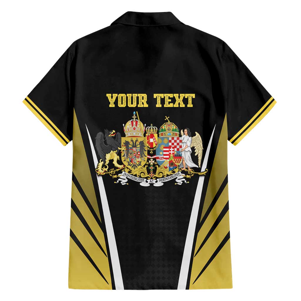 Personalized Austro-Hungarian Empire 1867-1918 Hawaiian Shirt Flag Color Inspiration - Wonder Print Shop