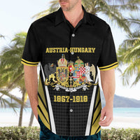 Personalized Austro-Hungarian Empire 1867-1918 Hawaiian Shirt Flag Color Inspiration - Wonder Print Shop