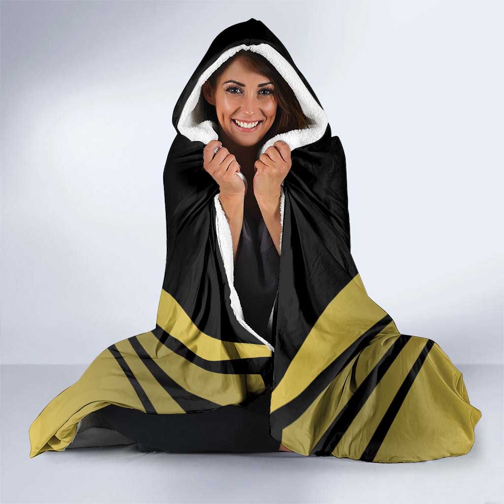 Personalized Austro-Hungarian Empire 1867-1918 Hooded Blanket Flag Color Inspiration - Wonder Print Shop