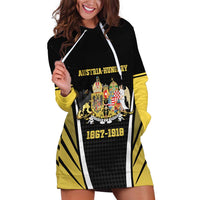 Personalized Austro-Hungarian Empire 1867-1918 Hoodie Dress Flag Color Inspiration - Wonder Print Shop
