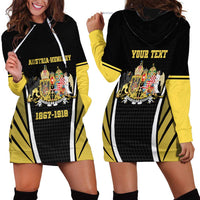 Personalized Austro-Hungarian Empire 1867-1918 Hoodie Dress Flag Color Inspiration - Wonder Print Shop