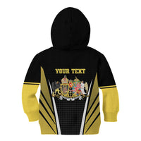 Personalized Austro-Hungarian Empire 1867-1918 Kid Hoodie Flag Color Inspiration - Wonder Print Shop