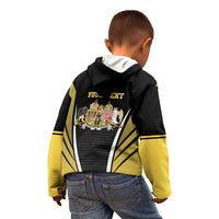 Personalized Austro-Hungarian Empire 1867-1918 Kid Hoodie Flag Color Inspiration - Wonder Print Shop