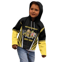 Personalized Austro-Hungarian Empire 1867-1918 Kid Hoodie Flag Color Inspiration - Wonder Print Shop