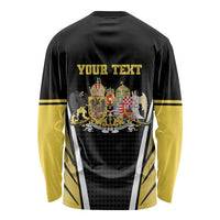 Personalized Austro-Hungarian Empire 1867-1918 Long Sleeve Shirt Flag Color Inspiration - Wonder Print Shop