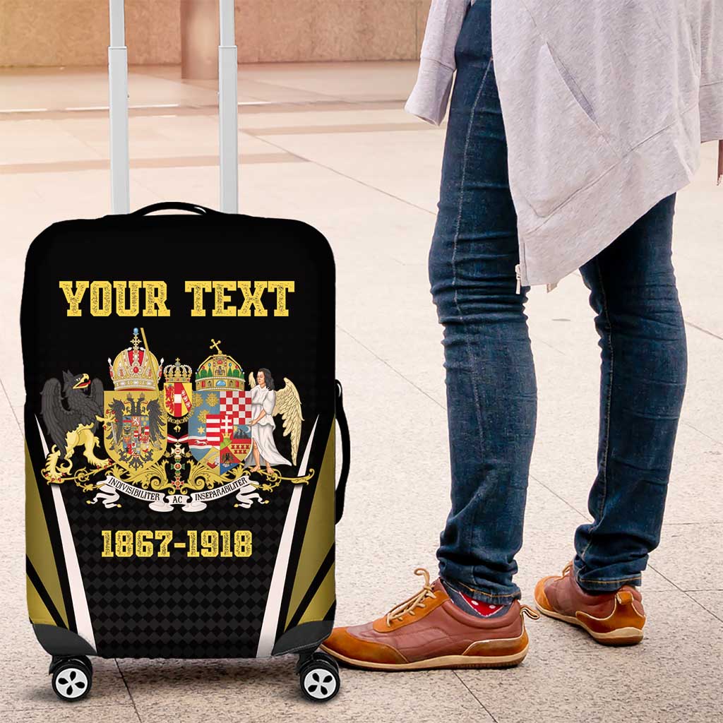 Personalized Austro-Hungarian Empire 1867-1918 Luggage Cover Flag Color Inspiration - Wonder Print Shop